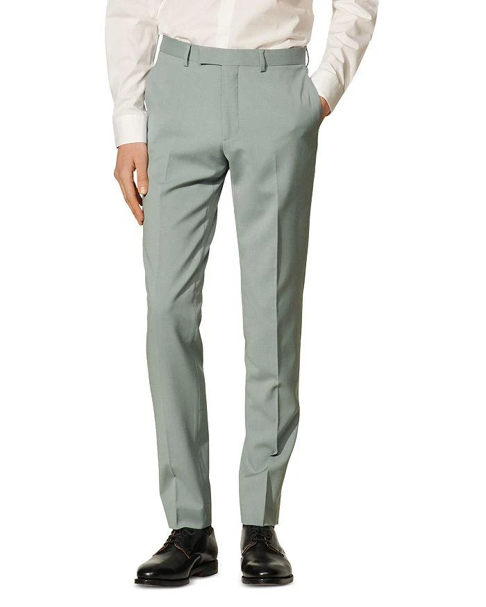 商品Sandro|Formal Storm Wool Suit Pants,价格¥1479,第1张图片