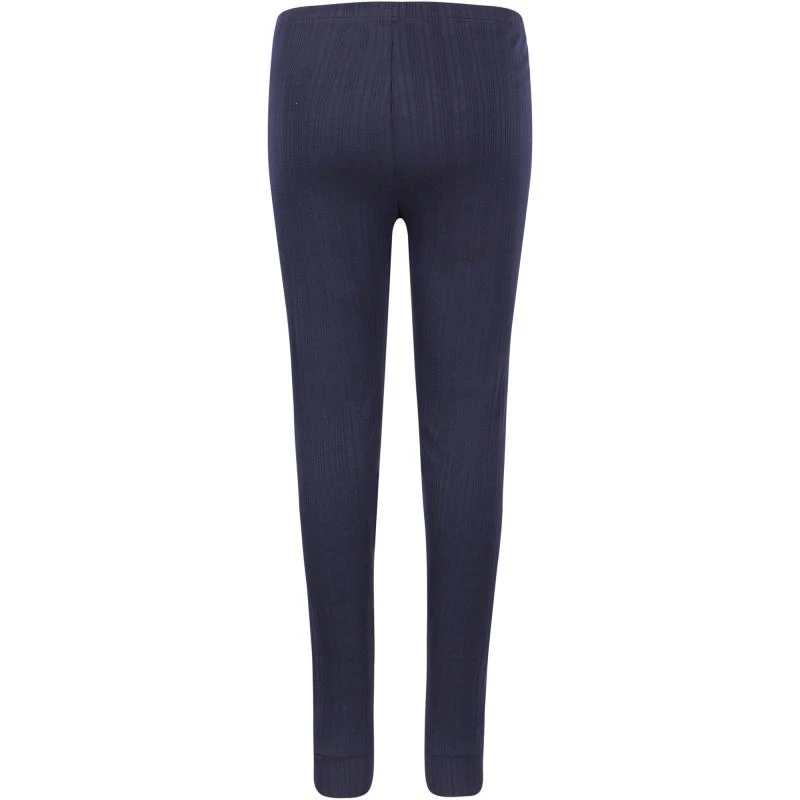 商品Mini Rodini|Polar bear logo ribbed leggings in navy,价格¥339,第2张图片详细描述