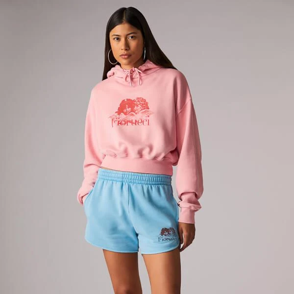 商品Fiorucci|Fiorucci Angel Crop Organic Cotton-Jersey Hoodie,价格¥562,第1张图片详细描述