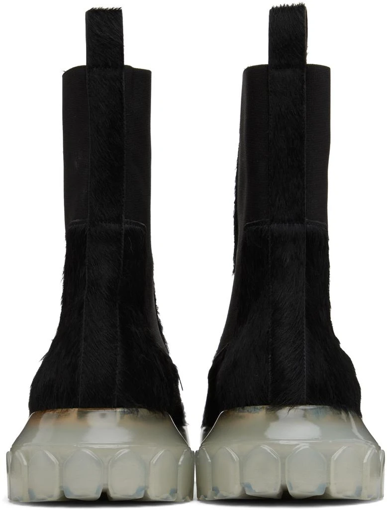 商品Rick Owens|Black Bozo Tractor Chelsea Boots,价格¥6725,第2张图片详细描述