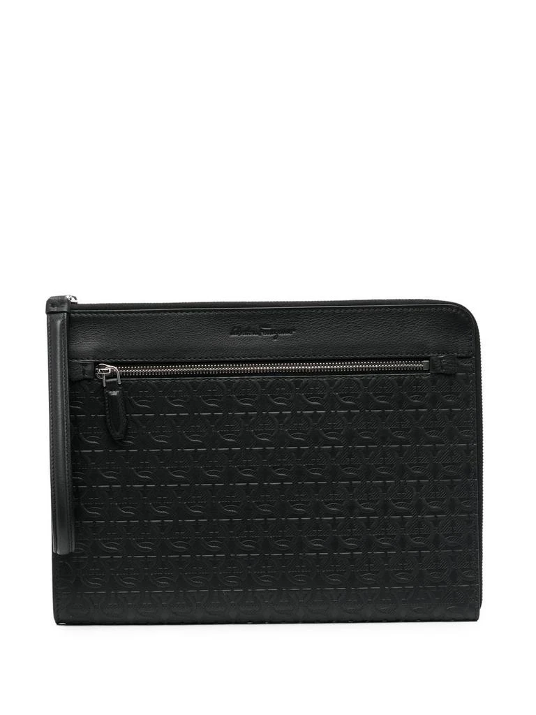 商品Salvatore Ferragamo|Salvatore Ferragamo Wallets Black,价格¥4977,第1张图片