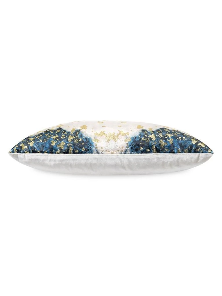 商品Callisto Home|Arles Digital Print Velvet Down Pillow,价格¥661,第2张图片详细描述