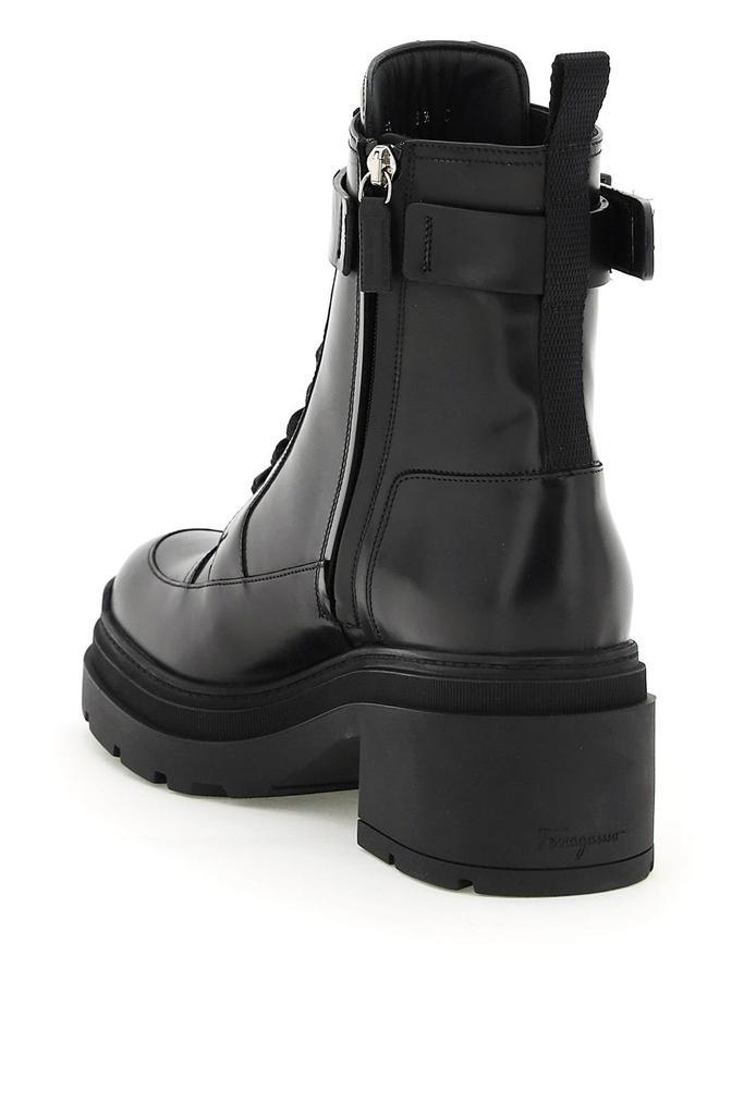 商品Salvatore Ferragamo|Salvatore ferragamo leather boots with vara bow,价格¥6000,第5张图片详细描述