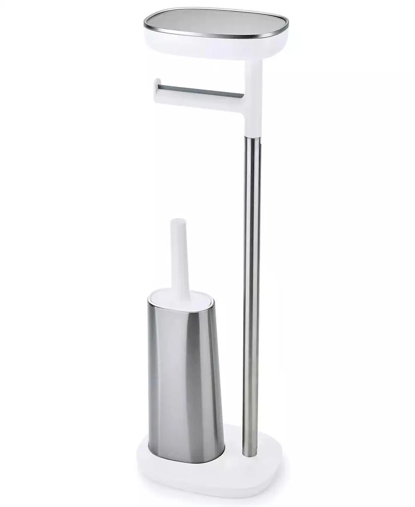 商品Joseph Joseph|EasyStore™ Standing Toilet Paper Holder and Flex Steel Toilet Brush,价格¥618,第3张图片详细描述