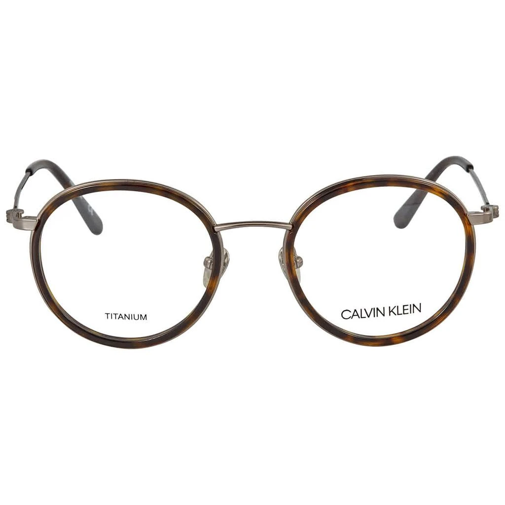 商品Calvin Klein|Calvin Klein Demo Round Ladies Eyeglasses CK20108 235 49,价格¥259,第2张图片详细描述