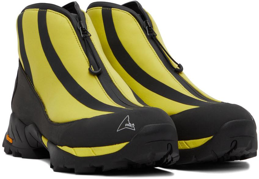 Black & Yellow Teri Boots商品第4张图片规格展示
