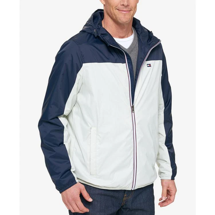 商品Tommy Hilfiger|Men's Retro Hooded Raincoat,价格¥648,第2张图片详细描述