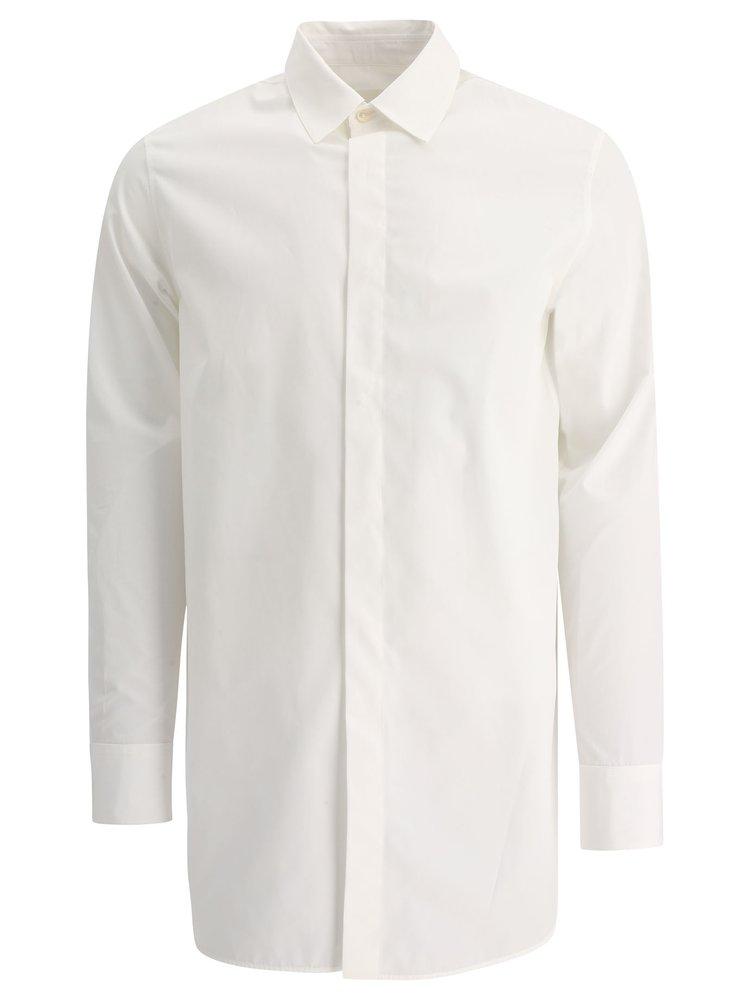 Jil Sander Long-Sleeved Buttoned Shirt商品第1张图片规格展示