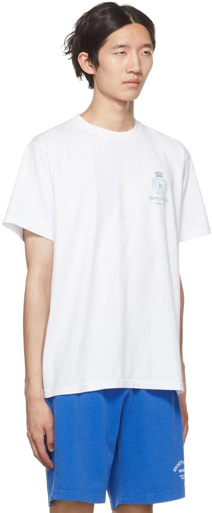 商品Sporty & Rich|White Crown T-Shirt,价格¥211,第2张图片详细描述