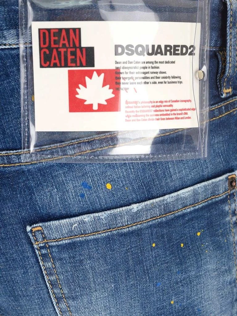 商品DSQUARED2|Dsquared2 men's blue cotton jeans,价格¥3831,第5张图片详细描述