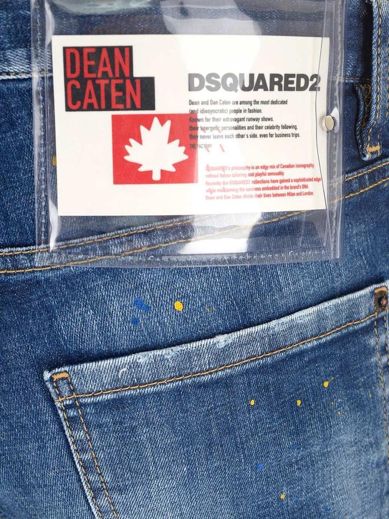 商品DSQUARED2|Dsquared2 Men's  Blue Cotton Jeans,价格¥4536-¥4658,第7张图片详细描述