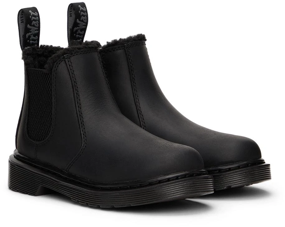 商品Dr. Martens|Kids Black 2976 Big Kids Chelsea Boots,价格¥382,第4张图片详细描述