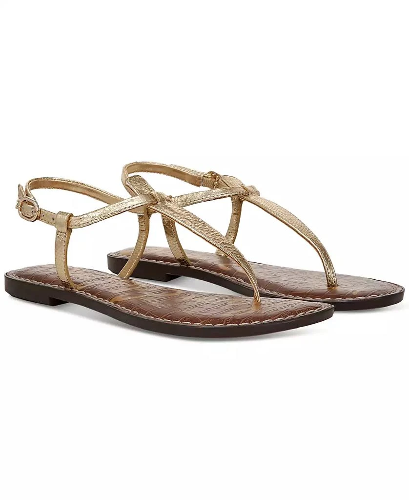 商品Sam Edelman|Women's Gigi T-Strap Flat Sandals,价格¥207,第1张图片
