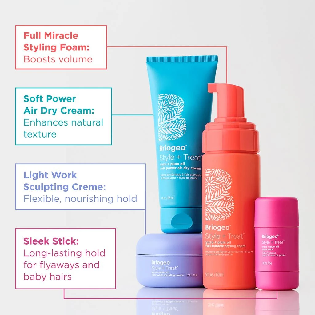 Briogeo Style + Treat™ Yuzu + Plum Oil Full Miracle Styling Foam 5 oz 商品
