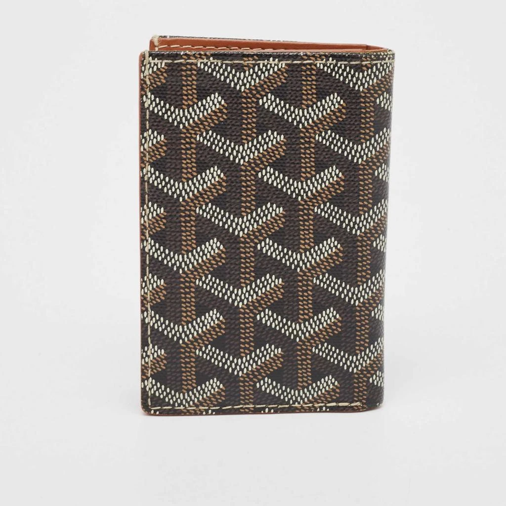 商品[二手商品] Goyard|Goyard Black Goyardine Coated Canvas Saint Pierre Card Holder,价格¥5497,第4张图片详细描述