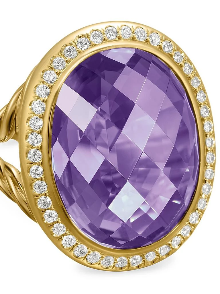 商品David Yurman|Albion Oval Ring in 18K Yellow Gold,价格¥48079,第4张图片详细描述