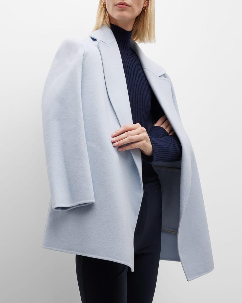 Clairene New Divide Wool-Cashmere Jacket商品第6张图片规格展示