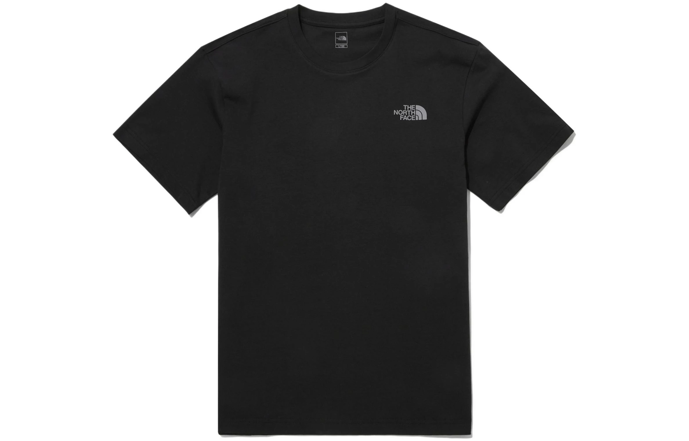 商品[国内直发] The North Face|北面 美式复古背后大Logo字母印花圆领短袖T恤 男女同款 黑色,价格¥0,第3张图片详细描述