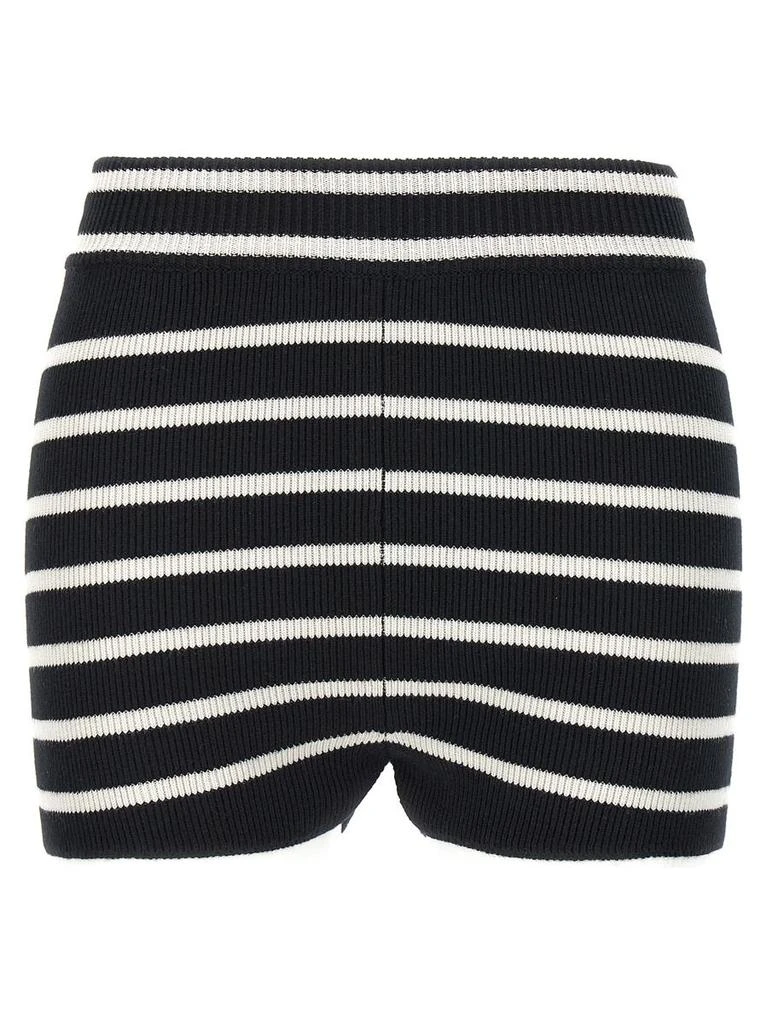 商品AMI|AMI PARIS Striped knitted shorts,价格¥2124,第1张图片