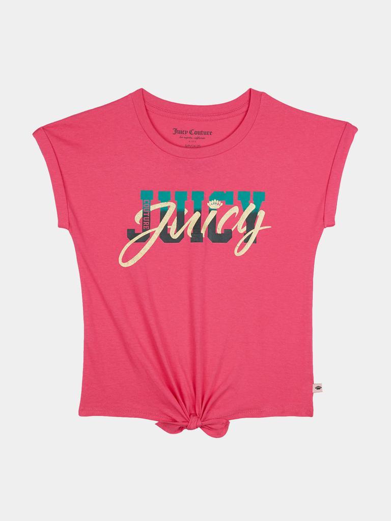 商品Juicy Couture|Girls Glitter Script T-Shirt,价格¥178,第1张图片