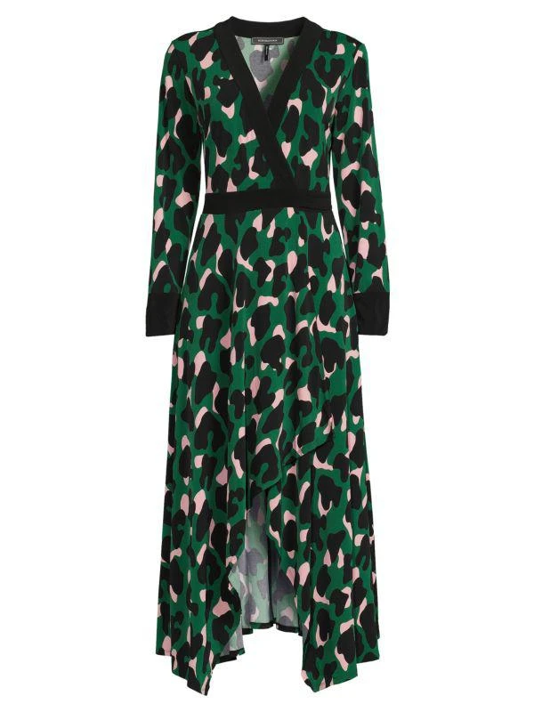 商品BCBG|Abstract Faux Wrap Dress,价格¥318,第3张图片详细描述