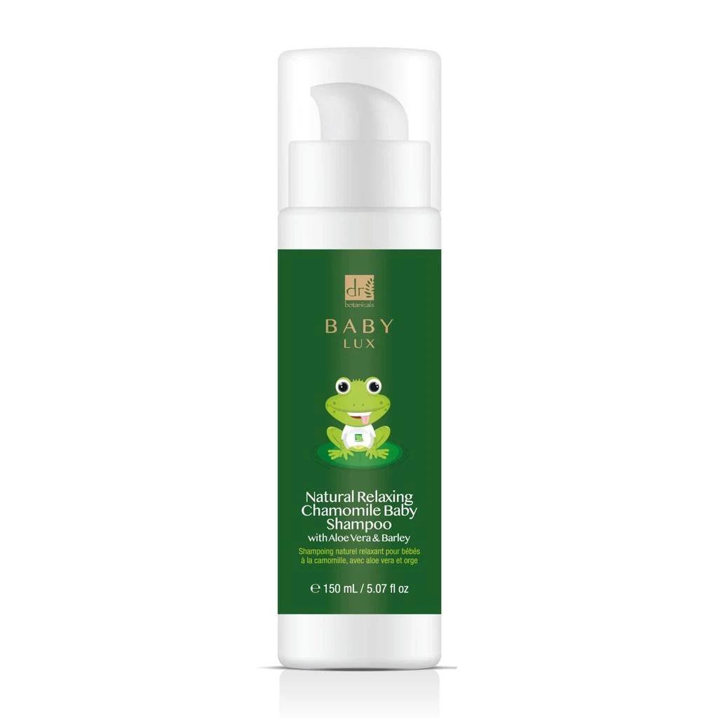 商品Dr. Botanicals|Baby Lux Natural Relaxing Chamomile Baby Shampoo 150ml Twin Value Savings Pack,价格¥177,第2张图片详细描述