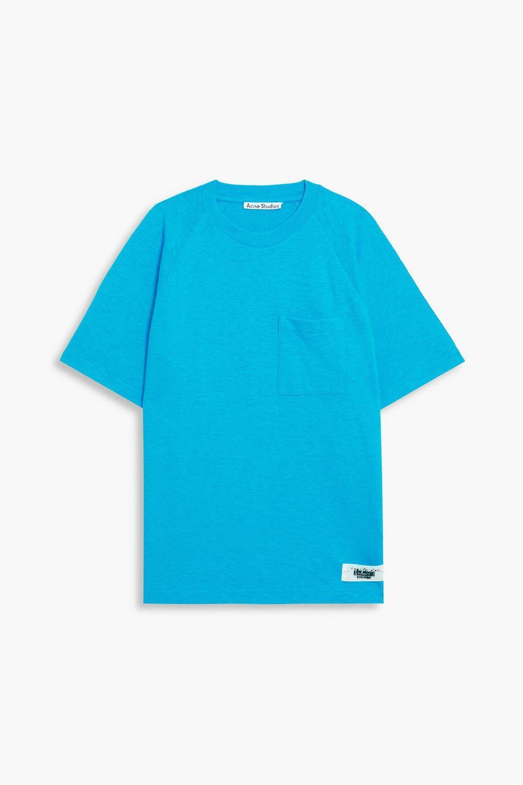 商品Acne Studios|Slub cotton-blend jersey T-shirt,价格¥775,第1张图片