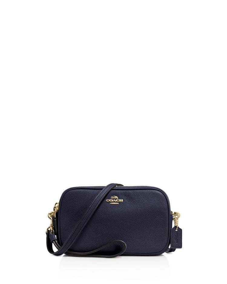 商品Coach|Crossbody Clutch in Pebble Leather,价格¥865,第1张图片