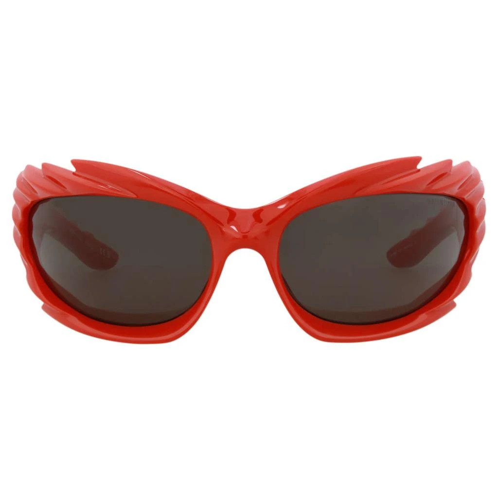 商品Balenciaga|Balenciaga Unisex Red Sunglasses,价格¥1728,第2张图片详细描述