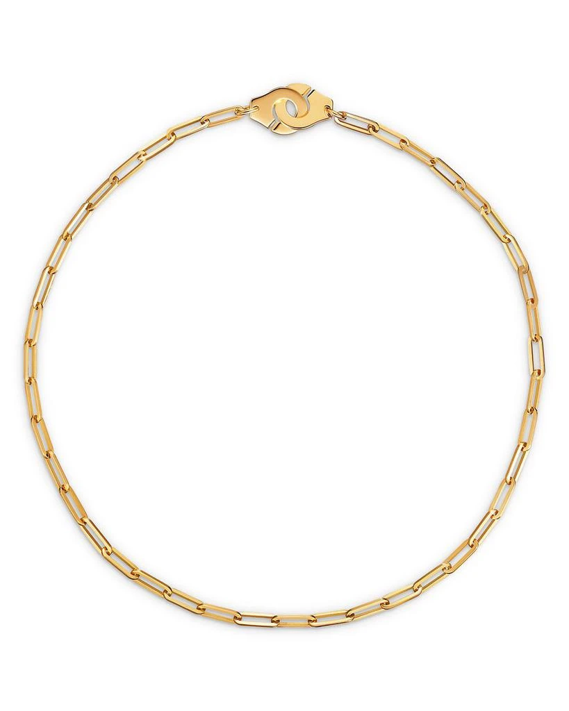 商品Dinh Van|18K Yellow Gold Menottes Chain Necklace, 17.3",价格¥45620,第1张图片