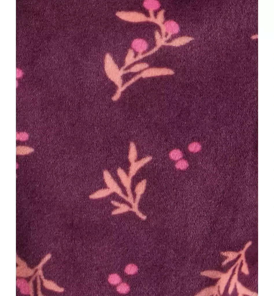 商品Carter's|Baby Girls 2-Piece Floral Long-Sleeve Sleep and Play Pajama and Headband Set,价格¥124,第3张图片详细描述