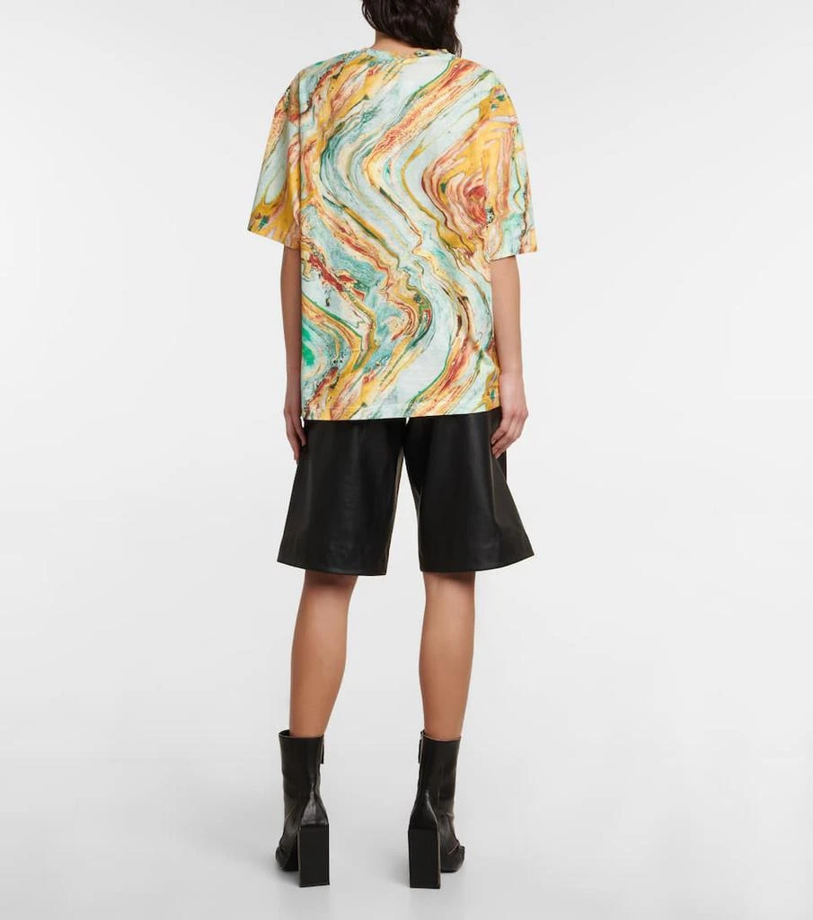 商品Acne Studios|大理石印花棉质T恤,价格¥1165,第3张图片详细描述
