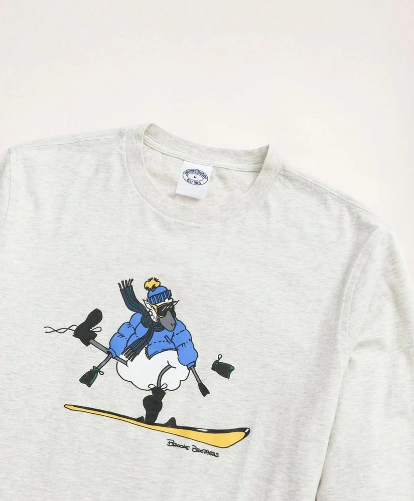 商品Brooks Brothers|Henry Snowboarding Long-Sleeve  Graphic T-Shirt,价格¥164,第2张图片详细描述