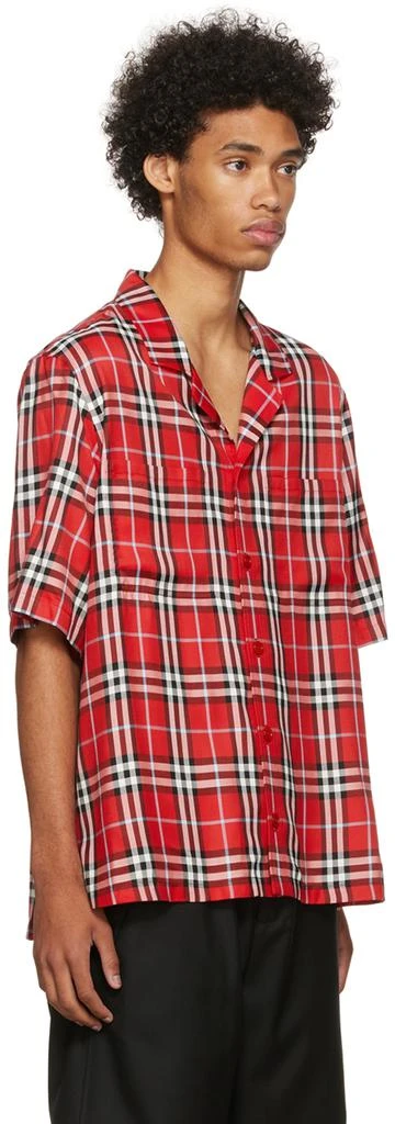 商品Burberry|红色格纹衬衫,价格¥5241,第2张图片详细描述