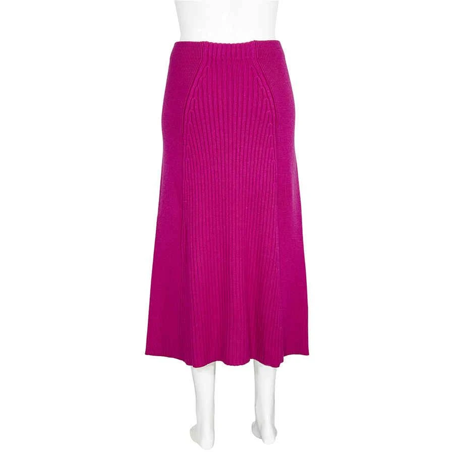商品Kenzo|Ladies Fucsia Texture Midi Flare Skirt,价格¥1250,第3张图片详细描述