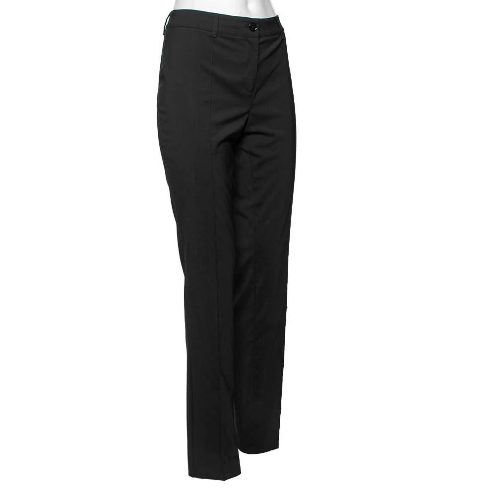 商品[二手商品] Burberry|Burberry Black Wool Regular Fit Pants S,价格¥723,第2张图片详细描述