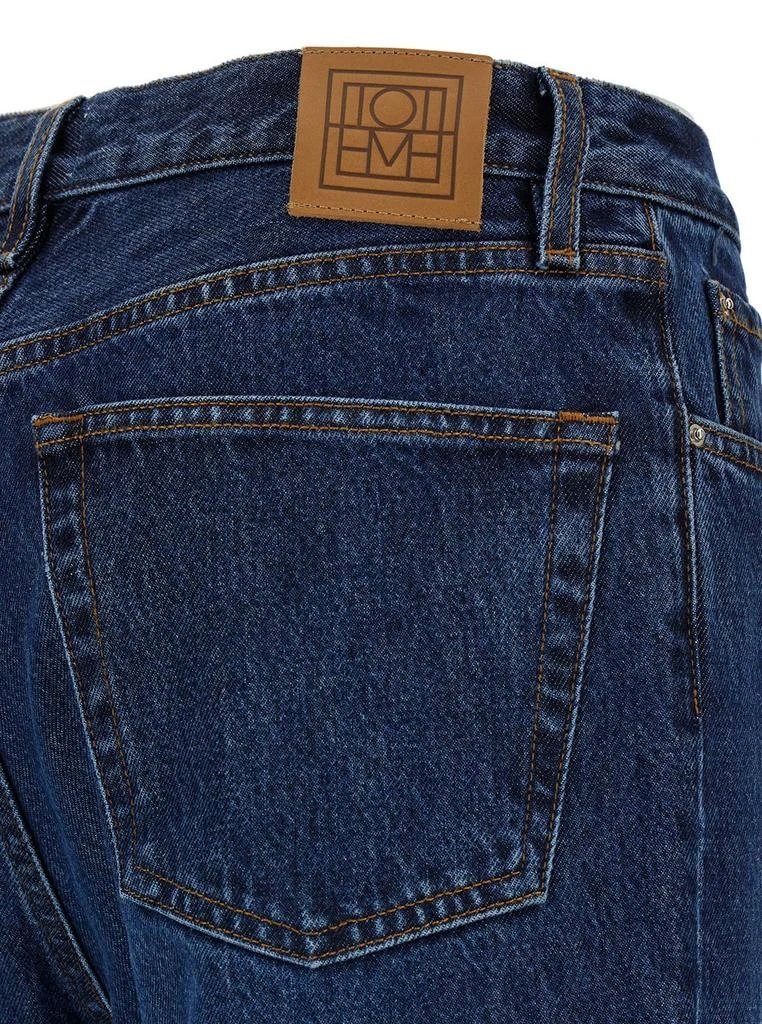 商品Totême|Totême Belt-Looped Straight-Leg Jeans,价格¥2272,第3张图片详细描述