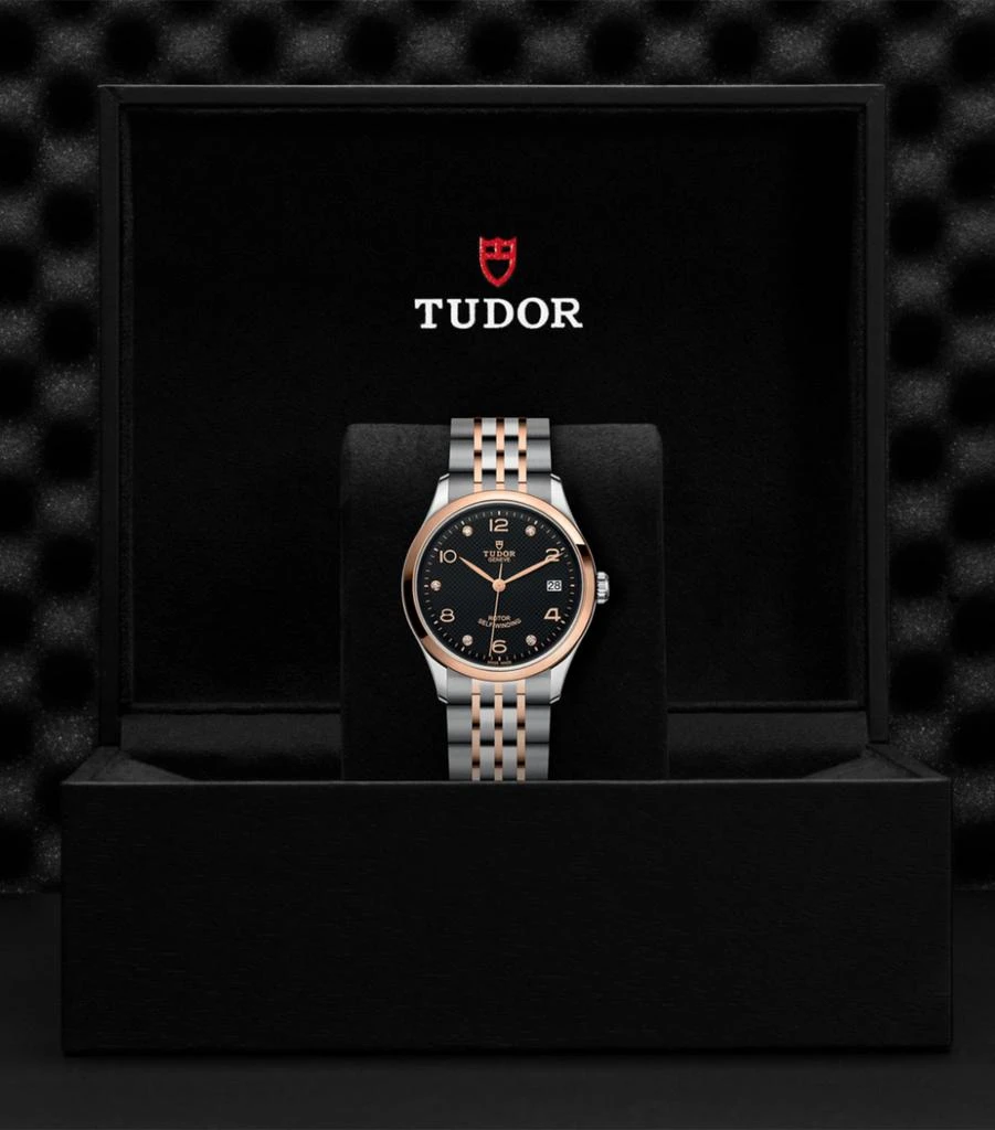 商品Tudor|1926 Stainless Steel, Rose Gold and Diamond Watch 36mm,价格¥31151,第2张图片详细描述