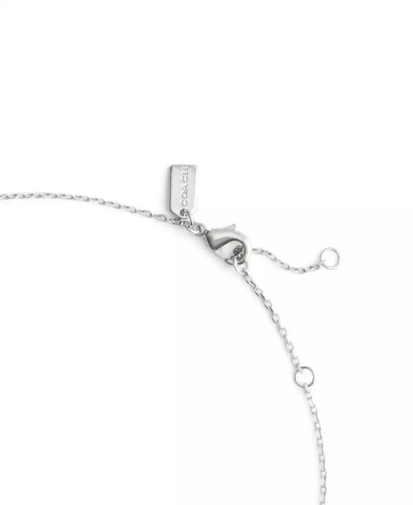 商品Coach|Faux Cultivated Pearl Bowtique Pendant Necklace,价格¥711,第2张图片详细描述