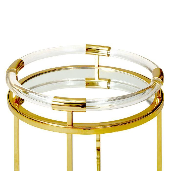 商品Jonathan Adler|Jacques Round Bar Cart,价格¥15805,第4张图片详细描述