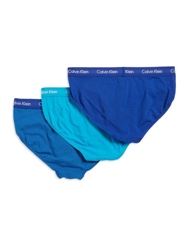 商品Calvin Klein|3-Pack Cotton Stretch Hip Briefs,价格¥152,第2张图片详细描述