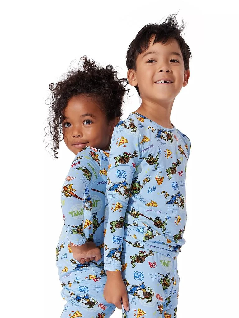 商品Bellabu Bear|Little Kid's & Kid's Teenage Mutant Ninja Turtles: Mutant Mayhem Movie Pajamas Set,价格¥292,第4张图片详细描述