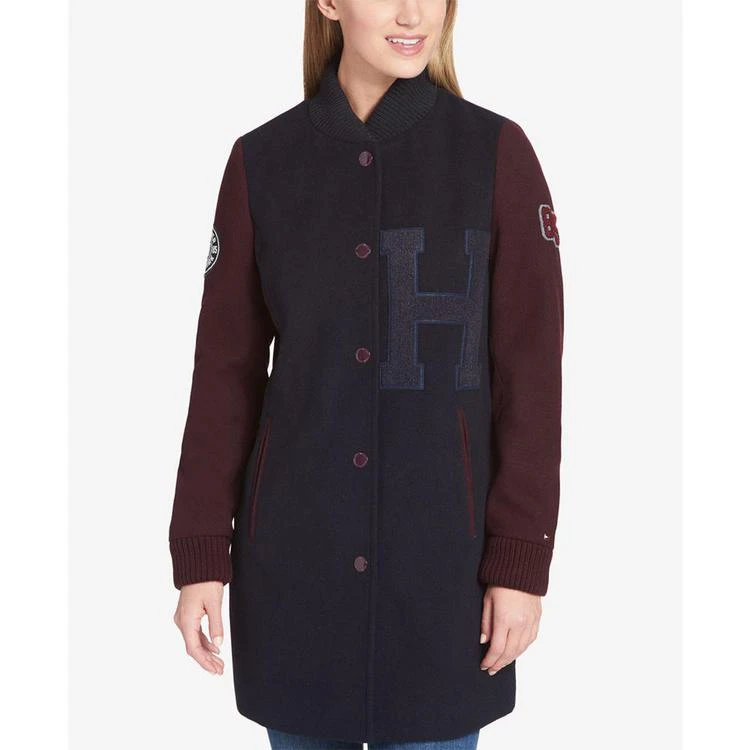 商品Tommy Hilfiger|Logo Varsity Coat,价格¥1191,第3张图片详细描述