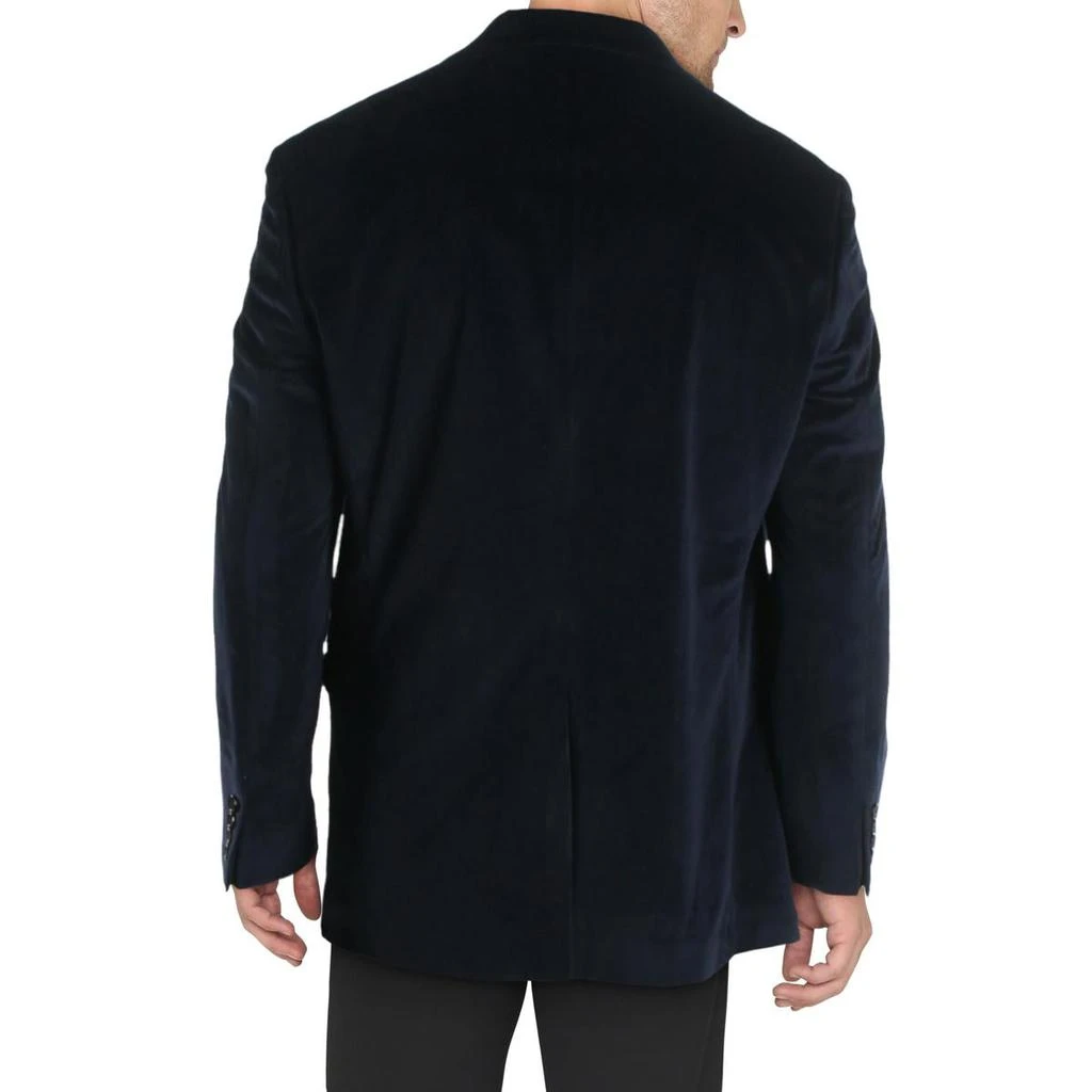 商品Ralph Lauren|Lauren Ralph Lauren Mens Lexington Velvet Sportcoat Two-Button Blazer,价格¥564,第2张图片详细描述
