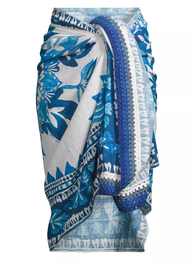 商品Farm Rio|Flora Cotton Tapestry Sarong,价格¥455,第1张图片