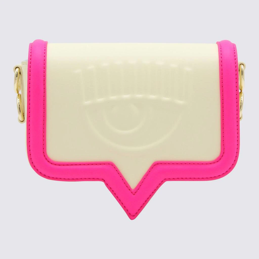 商品Chiara Ferragni|CHIARA FERRAGNI WAX YELLOW EYELIKE SHOULDER BAG,价格¥1301,第1张图片