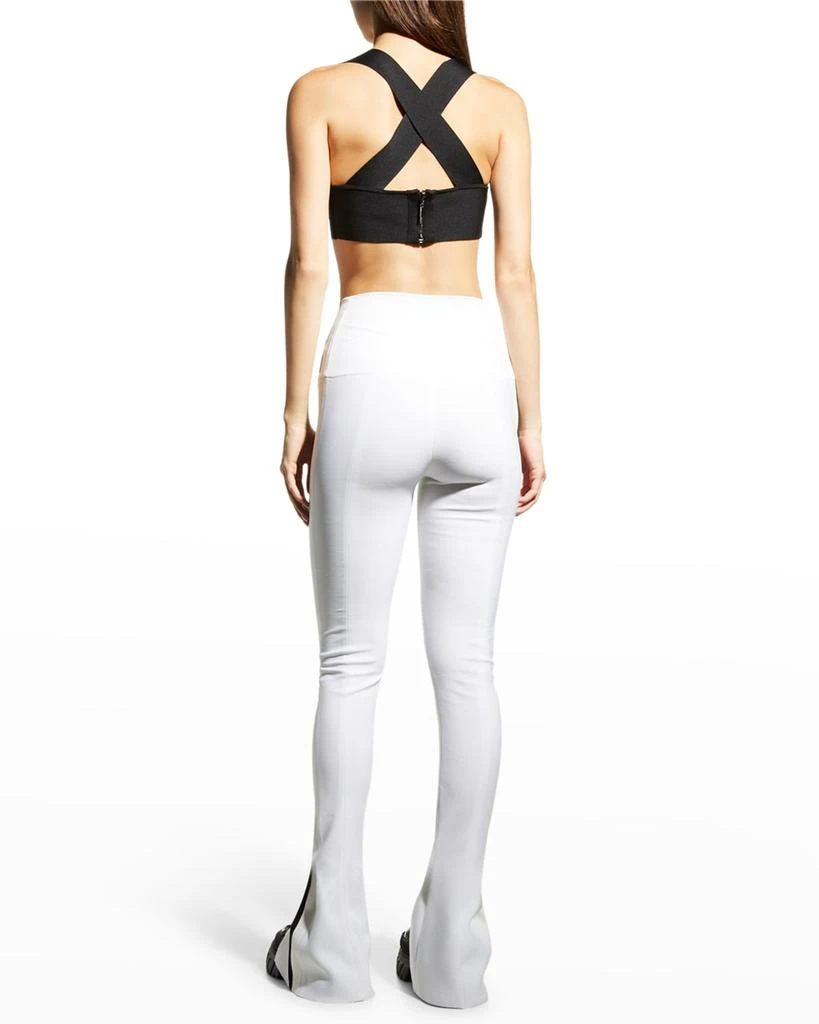 商品Norma Kamali Active|Side Stripe High-Rise Spat Leggings,价格¥495,第4张图片详细描述