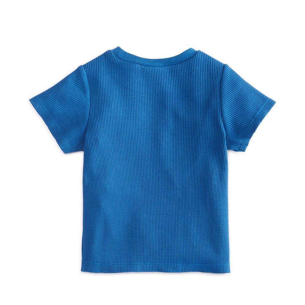 商品First Impressions|Baby Boys Plaid Pocket T-Shirt, Created for Macy's,价格¥37,第4张图片详细描述