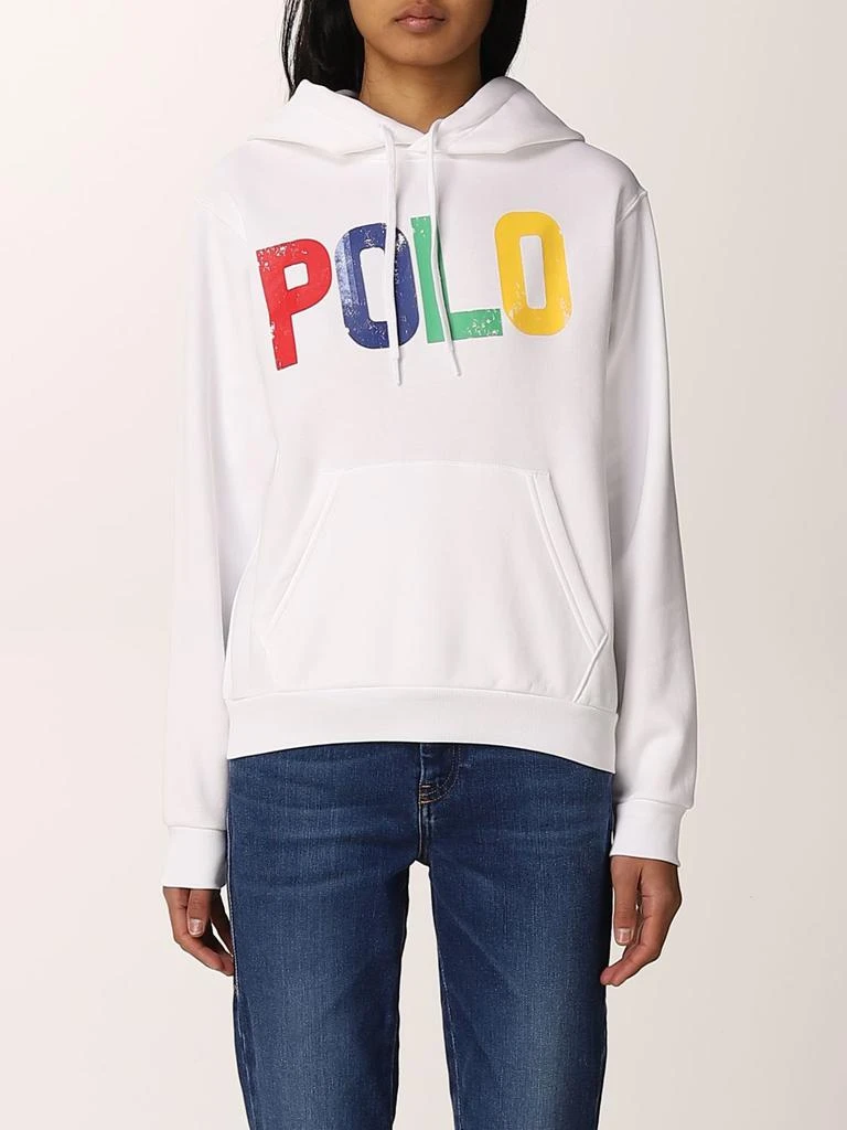 商品Ralph Lauren|Polo Ralph Lauren sweatshirt with multicolor logo,价格¥1350,第1张图片