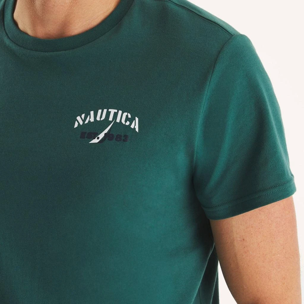 商品Nautica|Mens Yacht Racing Graphic T-Shirt,价格¥107,第3张图片详细描述